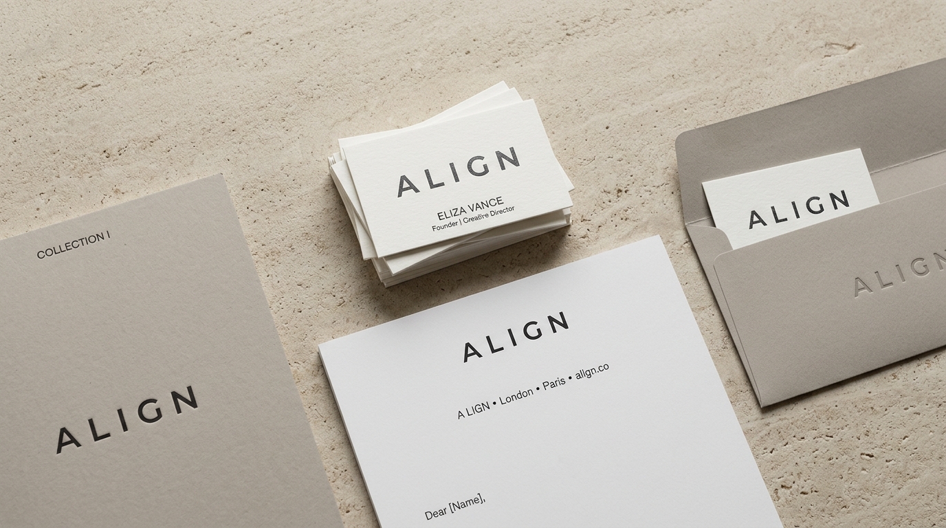 Brand Identity & Stationery Mockup