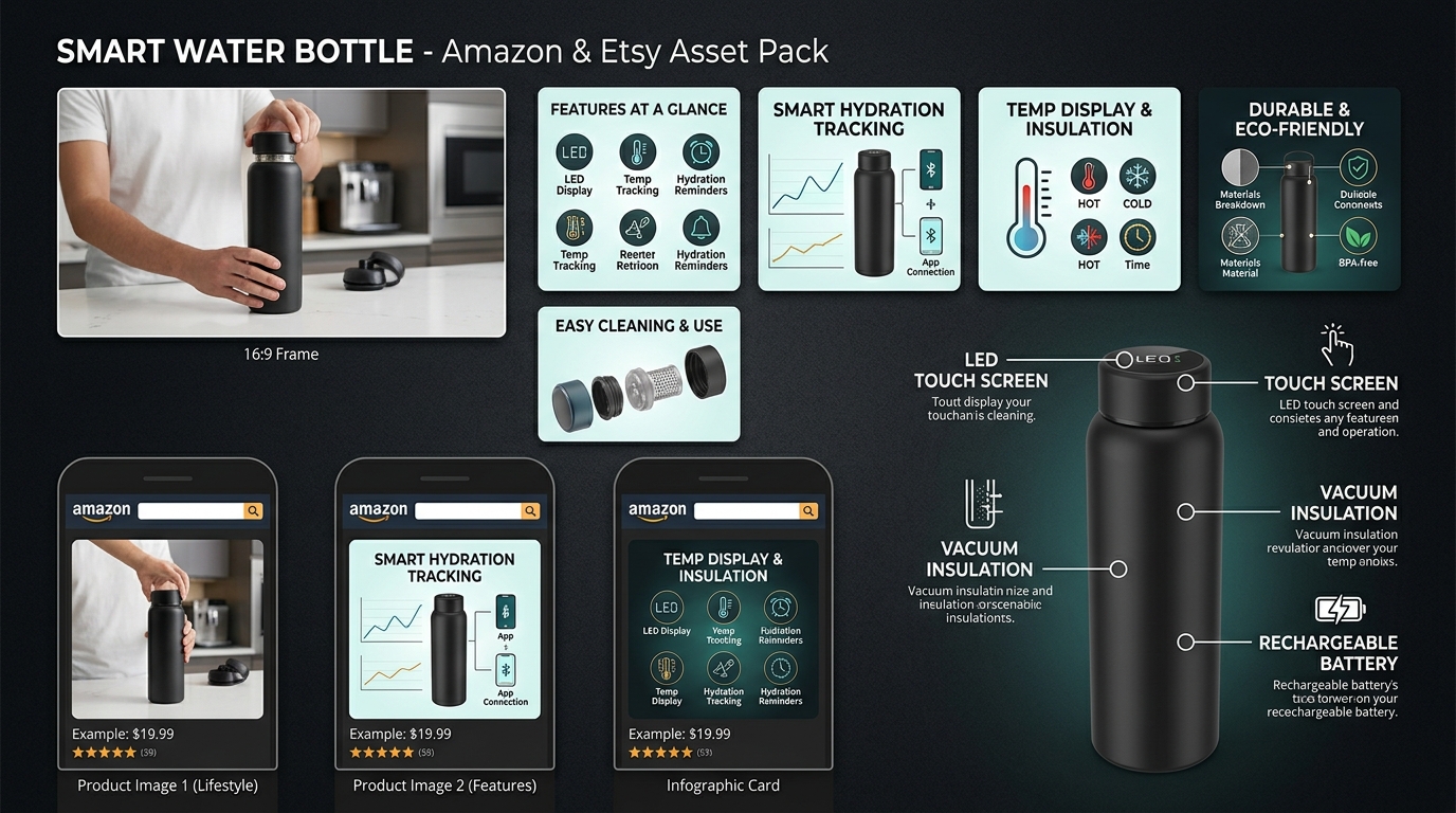 Marketplace Product Asset Pack Mockup